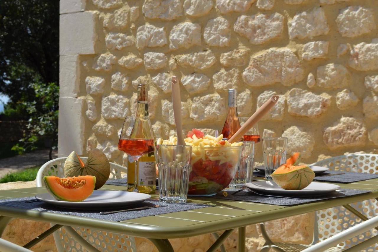 La Romagnolette Bed & Breakfast Saint-Restitut Dış mekan fotoğraf