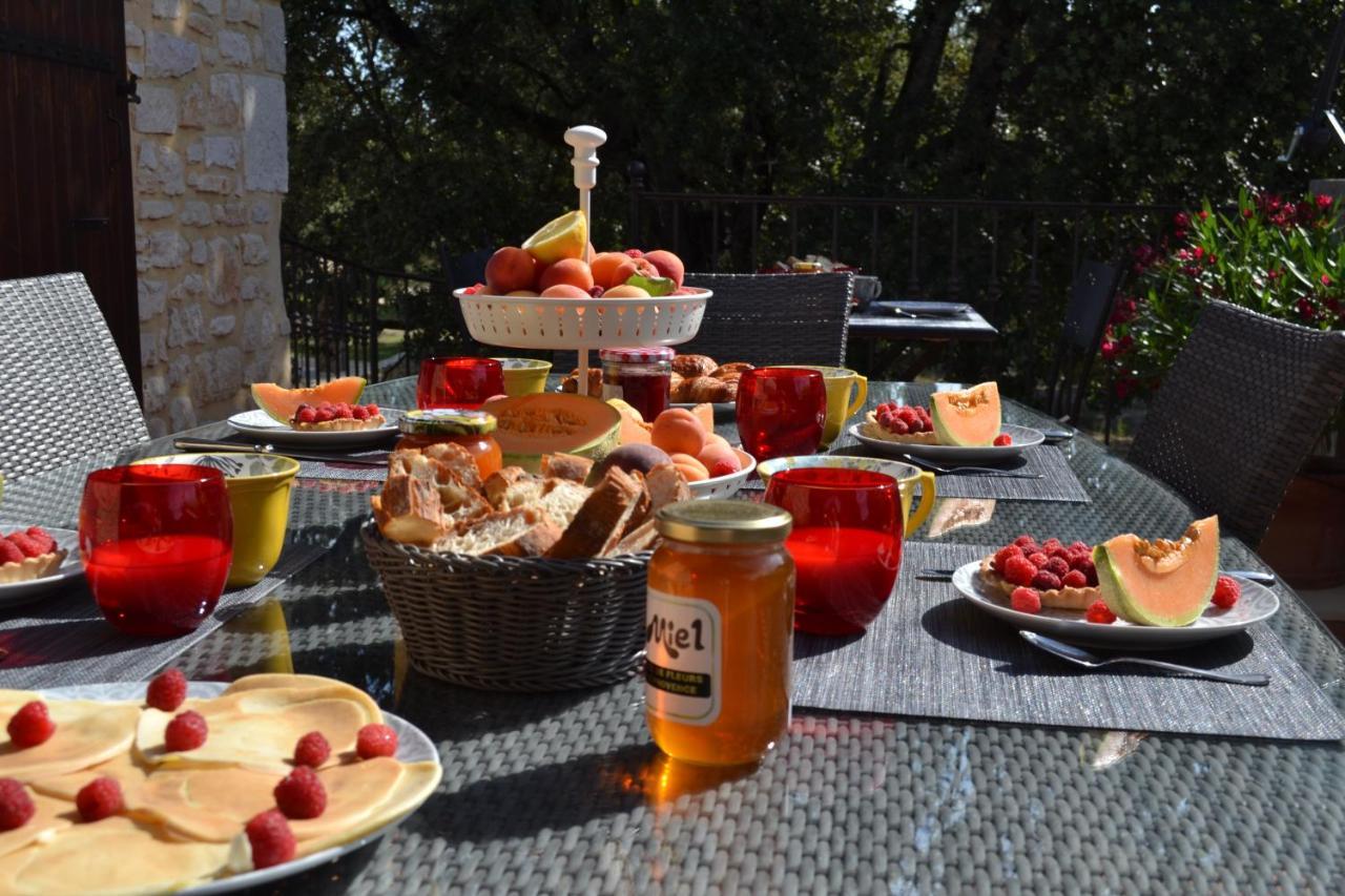 La Romagnolette Bed & Breakfast Saint-Restitut Dış mekan fotoğraf
