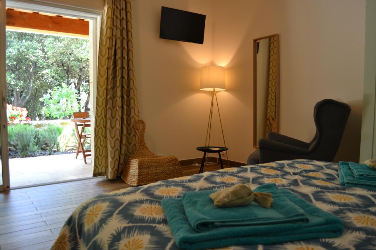 La Romagnolette Bed & Breakfast Saint-Restitut Dış mekan fotoğraf